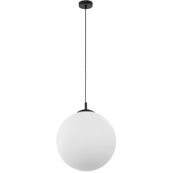 Large suspension boule opale